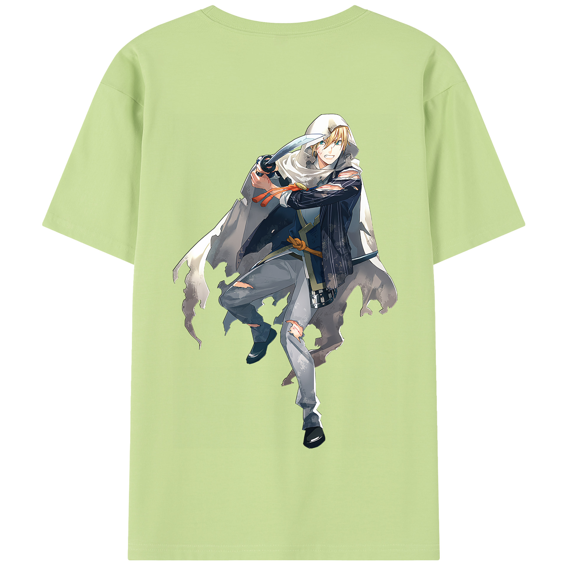 （画像用） 刀剣乱舞 Touken Ranbu 綿100％半袖Tシャツ（背面プリント）